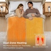 image:imageBedsure Electric Blanket King Size  Thick Striped Flannel Electric Blanket with Dual Control Heating with 6 Heat Settings amp 6 Time Settings 8 hrs Timer Auto Shut Off 90x100 White03  Linen
