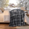 image:imageBedsure Ribbed Electric Blanket Full Coconut White Heated Blanket Preheat  Fast Heating 6 Heat amp 6 Timer Up to 10H Settings 8 Hours AutoOff ETL amp FCC Flannel Sherpa Gifts for Grandma 72x8419  Grey Plaid