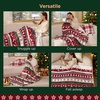 image:imageBedsure Ribbed Electric Blanket Full Coconut White Heated Blanket Preheat  Fast Heating 6 Heat amp 6 Timer Up to 10H Settings 8 Hours AutoOff ETL amp FCC Flannel Sherpa Gifts for Grandma 72x8423  Fair Isle
