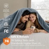 image:imageBedsure Ribbed Electric Blanket Full Coconut White Heated Blanket Preheat  Fast Heating 6 Heat amp 6 Timer Up to 10H Settings 8 Hours AutoOff ETL amp FCC Flannel Sherpa Gifts for Grandma 72x8401  Grey