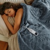 image:imageBedsure Ribbed Electric Blanket Full Coconut White Heated Blanket Preheat  Fast Heating 6 Heat amp 6 Timer Up to 10H Settings 8 Hours AutoOff ETL amp FCC Flannel Sherpa Gifts for Grandma 72x8401  Grey