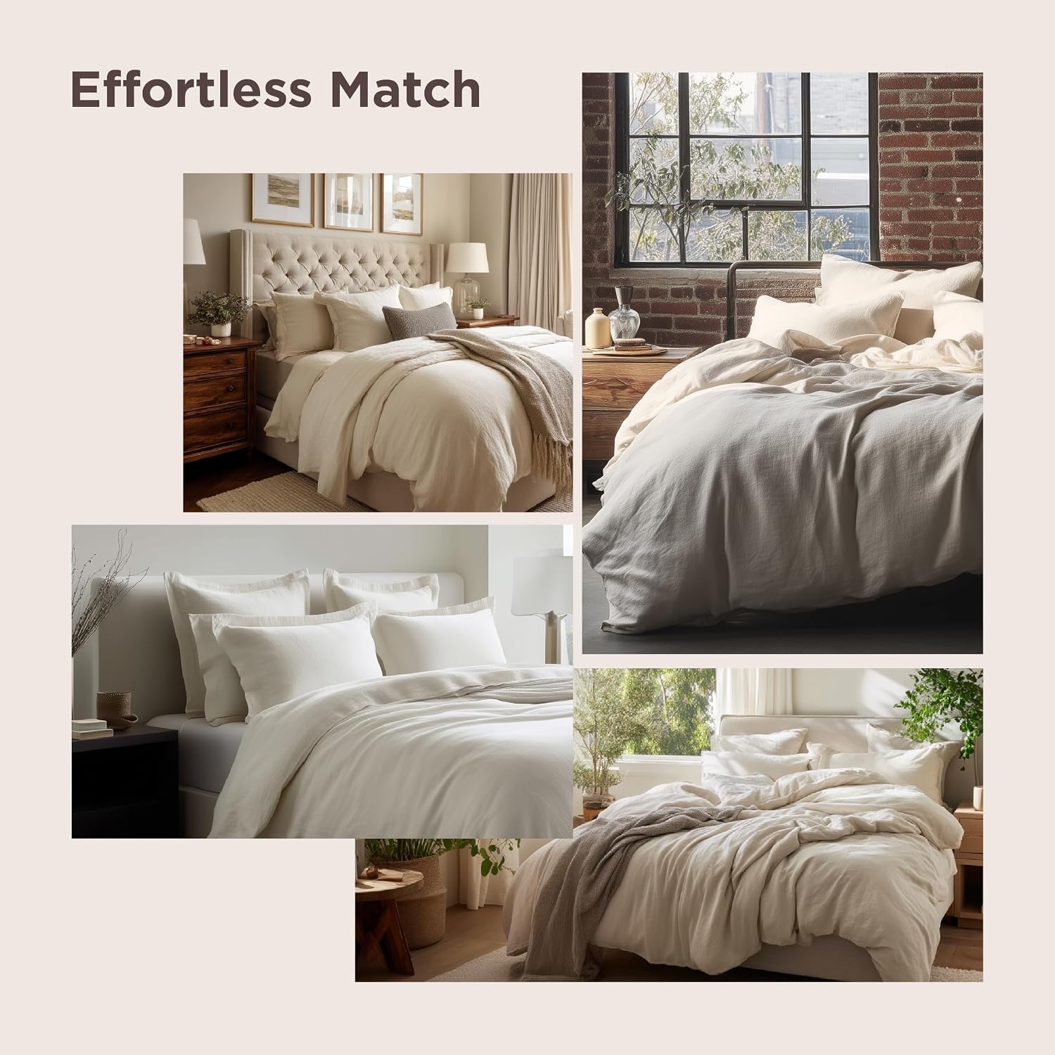 image:imageBedsure Tan Gingham Ruffle Duvet Cover SetVintage Farmhouse Bedding Queen  Cottagecore Aesthetic Ruffle Edges Soft Lightweight Hidden Zipper Inner Ties 90x90 Comforter Cover 2 Pillow Shams08  Terracotta No Comforter