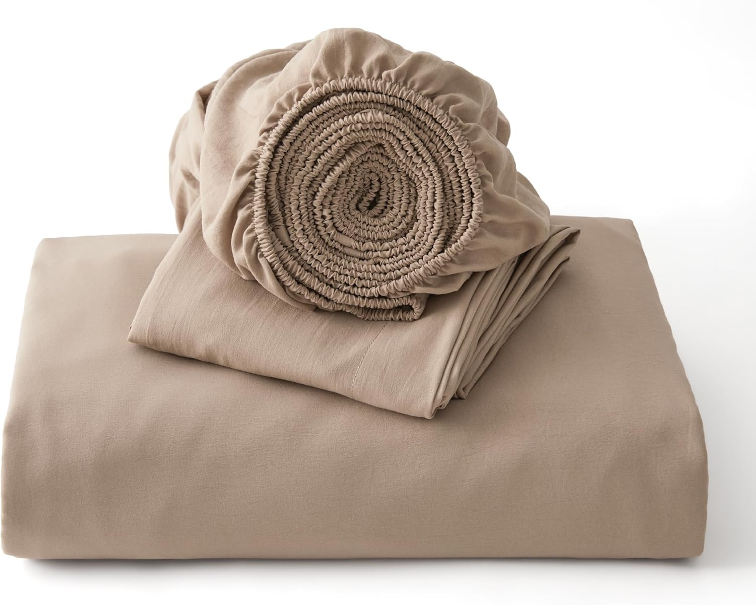 image:imageBedsure Tan Gingham Ruffle Duvet Cover SetVintage Farmhouse Bedding Queen  Cottagecore Aesthetic Ruffle Edges Soft Lightweight Hidden Zipper Inner Ties 90x90 Comforter Cover 2 Pillow Shams02  Light Brown No Comforter