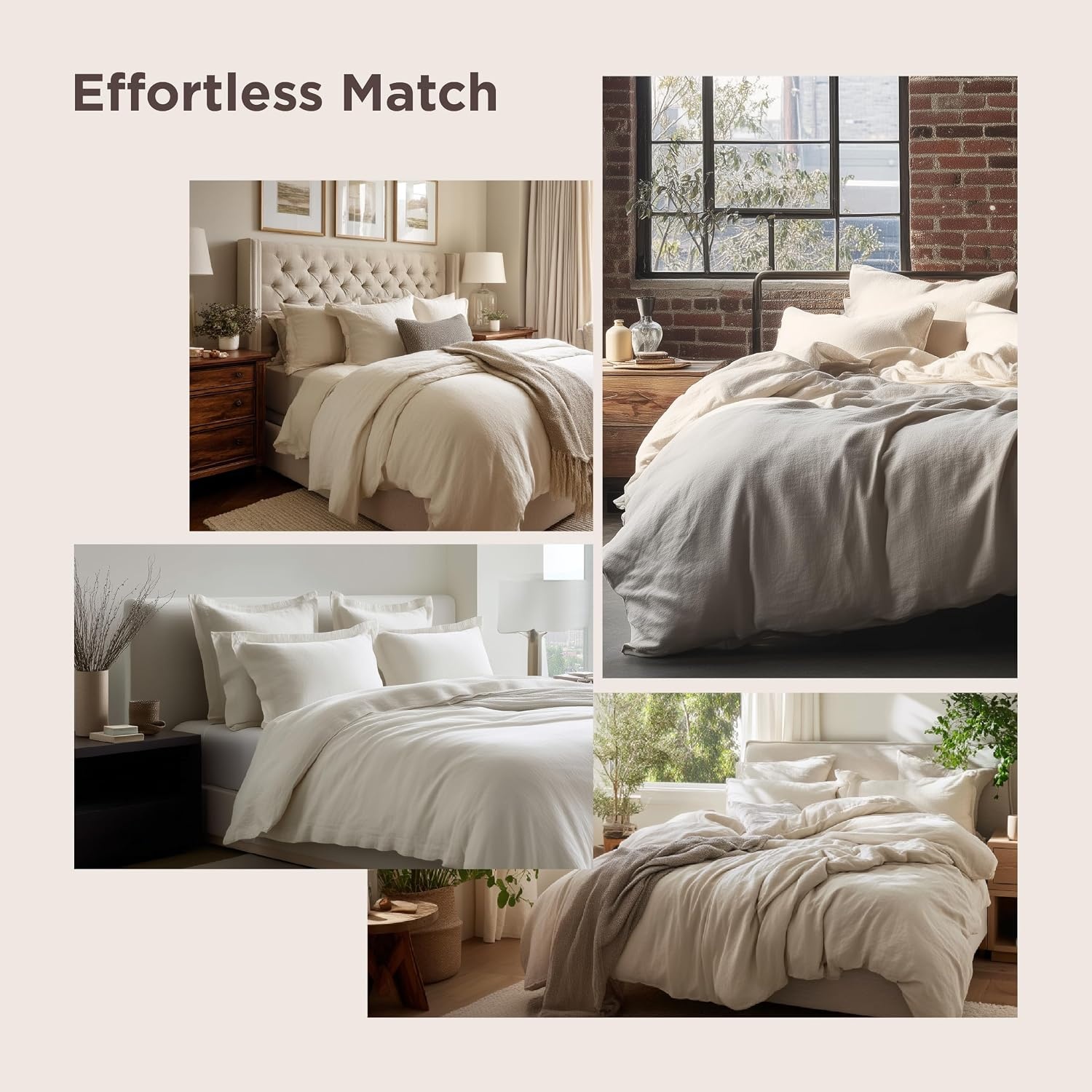 image:imageBedsure Tan Gingham Ruffle Duvet Cover SetVintage Farmhouse Bedding Queen  Cottagecore Aesthetic Ruffle Edges Soft Lightweight Hidden Zipper Inner Ties 90x90 Comforter Cover 2 Pillow Shams08  Terracotta No Comforter