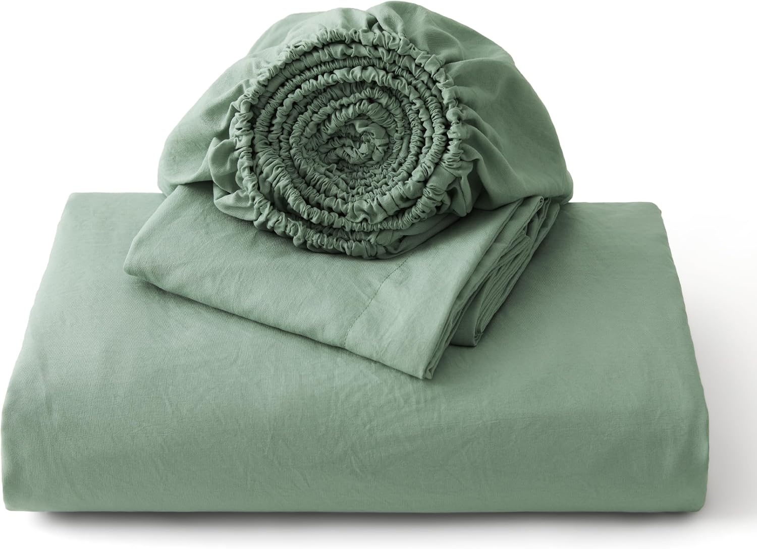 image:imageBedsure Tan Gingham Ruffle Duvet Cover SetVintage Farmhouse Bedding Queen  Cottagecore Aesthetic Ruffle Edges Soft Lightweight Hidden Zipper Inner Ties 90x90 Comforter Cover 2 Pillow Shams03  Sage Green No Comforter