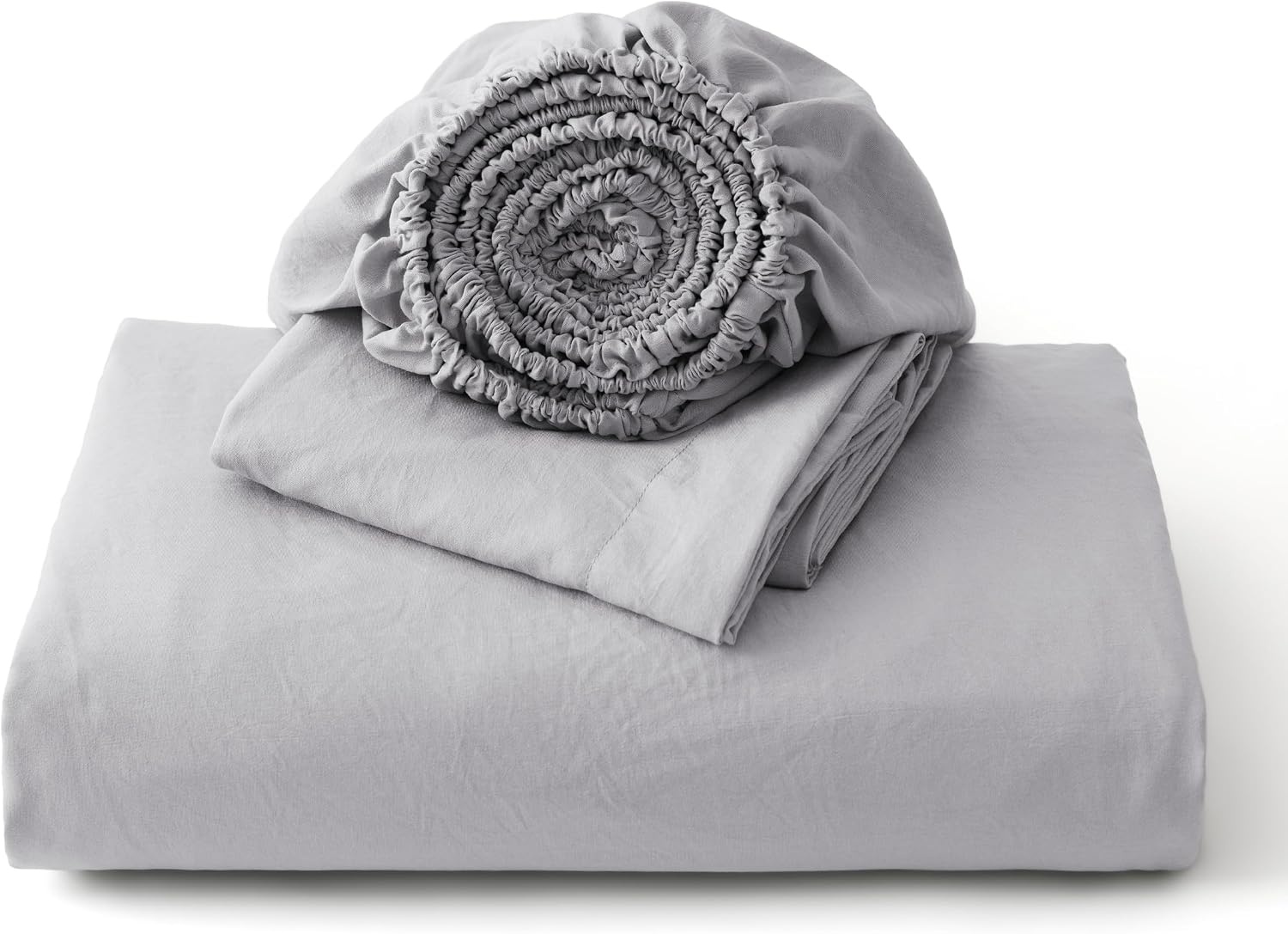 image:imageBedsure Tan Gingham Ruffle Duvet Cover SetVintage Farmhouse Bedding Queen  Cottagecore Aesthetic Ruffle Edges Soft Lightweight Hidden Zipper Inner Ties 90x90 Comforter Cover 2 Pillow Shams04  Light Grey No Comforter