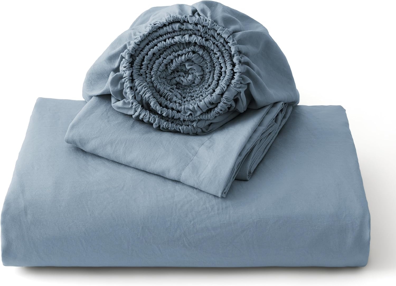 image:imageBedsure Tan Gingham Ruffle Duvet Cover SetVintage Farmhouse Bedding Queen  Cottagecore Aesthetic Ruffle Edges Soft Lightweight Hidden Zipper Inner Ties 90x90 Comforter Cover 2 Pillow Shams05  Mineral Blue No Comforter