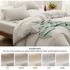 image:imageBedsure Gingham Ruffle Duvet Cover Set Queen Vintage Farmhouse Bed Pink  Plaid Ruffle Edges Soft Lightweight Hidden Zipper Inner Ties 90x90 Comforter Cover 2 Pillow Shams Machine Washable02  Linen No Comforter