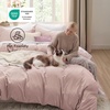 image:imageBedsure Gingham Ruffle Duvet Cover Set Queen Vintage Farmhouse Bed Pink  Plaid Ruffle Edges Soft Lightweight Hidden Zipper Inner Ties 90x90 Comforter Cover 2 Pillow Shams Machine Washable01  Rose Pink No Comforter