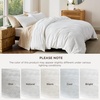 image:imageBedsure Gingham Ruffle Duvet Cover Set Queen Vintage Farmhouse Bed Pink  Plaid Ruffle Edges Soft Lightweight Hidden Zipper Inner Ties 90x90 Comforter Cover 2 Pillow Shams Machine Washable19  Cream White No Comforter