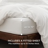 image:imageBedsure Tan Gingham Ruffle Duvet Cover SetVintage Farmhouse Bedding Queen  Cottagecore Aesthetic Ruffle Edges Soft Lightweight Hidden Zipper Inner Ties 90x90 Comforter Cover 2 Pillow Shams00  White No Comforter