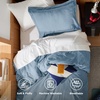 image:imageBedsure Tan Gingham Ruffle Duvet Cover SetVintage Farmhouse Bedding Queen  Cottagecore Aesthetic Ruffle Edges Soft Lightweight Hidden Zipper Inner Ties 90x90 Comforter Cover 2 Pillow Shams05  Dusty Blue No Comforter