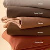 image:imageBedsure Tan Gingham Ruffle Duvet Cover SetVintage Farmhouse Bedding Queen  Cottagecore Aesthetic Ruffle Edges Soft Lightweight Hidden Zipper Inner Ties 90x90 Comforter Cover 2 Pillow Shams08  Terracotta No Comforter
