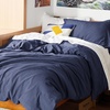 image:imageBedsure Tan Gingham Ruffle Duvet Cover SetVintage Farmhouse Bedding Queen  Cottagecore Aesthetic Ruffle Edges Soft Lightweight Hidden Zipper Inner Ties 90x90 Comforter Cover 2 Pillow Shams01  Navy No Comforter