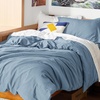 image:imageBedsure Tan Gingham Ruffle Duvet Cover SetVintage Farmhouse Bedding Queen  Cottagecore Aesthetic Ruffle Edges Soft Lightweight Hidden Zipper Inner Ties 90x90 Comforter Cover 2 Pillow Shams05  Dusty Blue No Comforter