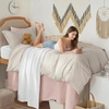 image:imageBedsure Tan Gingham Ruffle Duvet Cover SetVintage Farmhouse Bedding Queen  Cottagecore Aesthetic Ruffle Edges Soft Lightweight Hidden Zipper Inner Ties 90x90 Comforter Cover 2 Pillow Shams02  Linen No Comforter