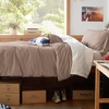 image:imageBedsure Tan Gingham Ruffle Duvet Cover SetVintage Farmhouse Bedding Queen  Cottagecore Aesthetic Ruffle Edges Soft Lightweight Hidden Zipper Inner Ties 90x90 Comforter Cover 2 Pillow Shams02  Khaki No Comforter