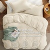 image:imageBedsure Tan Gingham Ruffle Duvet Cover SetVintage Farmhouse Bedding Queen  Cottagecore Aesthetic Ruffle Edges Soft Lightweight Hidden Zipper Inner Ties 90x90 Comforter Cover 2 Pillow Shams02  Cream No Comforter