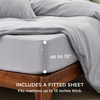 image:imageBedsure Tan Gingham Ruffle Duvet Cover SetVintage Farmhouse Bedding Queen  Cottagecore Aesthetic Ruffle Edges Soft Lightweight Hidden Zipper Inner Ties 90x90 Comforter Cover 2 Pillow Shams04  Light Grey No Comforter