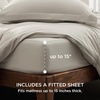 image:imageBedsure Tan Gingham Ruffle Duvet Cover SetVintage Farmhouse Bedding Queen  Cottagecore Aesthetic Ruffle Edges Soft Lightweight Hidden Zipper Inner Ties 90x90 Comforter Cover 2 Pillow Shams02  Linen No Comforter