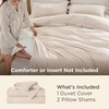 image:imageBedsure Tan Gingham Ruffle Duvet Cover SetVintage Farmhouse Bedding Queen  Cottagecore Aesthetic Ruffle Edges Soft Lightweight Hidden Zipper Inner Ties 90x90 Comforter Cover 2 Pillow Shams02  Cream No Comforter