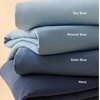 image:imageBedsure Tan Gingham Ruffle Duvet Cover SetVintage Farmhouse Bedding Queen  Cottagecore Aesthetic Ruffle Edges Soft Lightweight Hidden Zipper Inner Ties 90x90 Comforter Cover 2 Pillow Shams01  Navy No Comforter