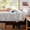 image:imageBedsure Tan Gingham Ruffle Duvet Cover SetVintage Farmhouse Bedding Queen  Cottagecore Aesthetic Ruffle Edges Soft Lightweight Hidden Zipper Inner Ties 90x90 Comforter Cover 2 Pillow Shams04  Light Grey No Comforter