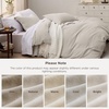 image:imageBedsure Tan Gingham Ruffle Duvet Cover SetVintage Farmhouse Bedding Queen  Cottagecore Aesthetic Ruffle Edges Soft Lightweight Hidden Zipper Inner Ties 90x90 Comforter Cover 2 Pillow ShamsBeige