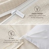 image:imageBedsure Tan Gingham Ruffle Duvet Cover SetVintage Farmhouse Bedding Queen  Cottagecore Aesthetic Ruffle Edges Soft Lightweight Hidden Zipper Inner Ties 90x90 Comforter Cover 2 Pillow Shams20  Beige No Comforter
