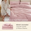 image:imageBedsure Tan Gingham Ruffle Duvet Cover SetVintage Farmhouse Bedding Queen  Cottagecore Aesthetic Ruffle Edges Soft Lightweight Hidden Zipper Inner Ties 90x90 Comforter Cover 2 Pillow Shams09  Pink No Comforter