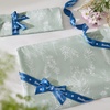 image:imageBedsure Duvet Cover Queen Size  Reversible Green FloralampBird Duvet Cover Set with Zipper Closure 3 Pieces Mistletoe Bedding Set with 8 Corner Ties and 2 Pillow Shams 20x2603  Sage Green No Comforter