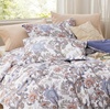 image:imageBedsure Duvet Cover Queen Size  Reversible Green FloralampBird Duvet Cover Set with Zipper Closure 3 Pieces Mistletoe Bedding Set with 8 Corner Ties and 2 Pillow Shams 20x2617  Blue Blossm No Comforter