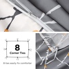 image:imageBedsure Duvet Cover Queen Size  Reversible Green FloralampBird Duvet Cover Set with Zipper Closure 3 Pieces Mistletoe Bedding Set with 8 Corner Ties and 2 Pillow Shams 20x2611  GreyIvory No Comforter