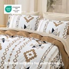 image:imageBedsure Duvet Cover Queen Size  Reversible Green FloralampBird Duvet Cover Set with Zipper Closure 3 Pieces Mistletoe Bedding Set with 8 Corner Ties and 2 Pillow Shams 20x2626  Modern Boho No Comforter
