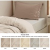 image:imageBedsure Duvet Cover Queen Size 1Pc Soft Double Brushed Bedding Black00  Beige