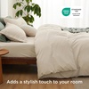 image:imageBedsure Duvet Cover Queen Size 1Pc Soft Double Brushed Bedding Black00  Beige