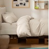 image:imageBedsure Duvet Cover Queen Size 1Pc Soft Double Brushed Bedding Black00  Beige
