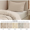 image:imageBedsure Duvet Cover Queen Size 1Pc Soft Double Brushed Bedding Black00  Beige