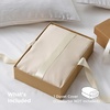 image:imageBedsure Duvet Cover Queen Size 1Pc Soft Double Brushed Bedding Black00  Beige