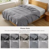 image:imageBedsure Duvet Cover Queen Size 1Pc Soft Double Brushed Bedding Black00  Grey