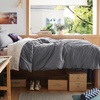 image:imageBedsure Duvet Cover Queen Size 1Pc Soft Double Brushed Bedding Black00  Grey