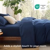 image:imageBedsure Duvet Cover Queen Size 1Pc Soft Double Brushed Bedding Black00  Navy Blue