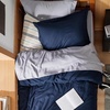 image:imageBedsure Duvet Cover Queen Size 1Pc Soft Double Brushed Bedding Black00  Navy Blue