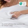 image:imageBedsure Duvet Cover Queen Size 1Pc Soft Double Brushed Bedding Black01  White