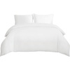 image:imageBedsure Duvet Cover Queen Size 1Pc Soft Double Brushed Bedding Black01  White