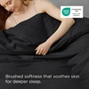 image:imageBedsure Duvet Cover Queen Size 1Pc Soft Double Brushed Bedding Black02  Black