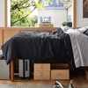 image:imageBedsure Duvet Cover Queen Size 1Pc Soft Double Brushed Bedding Black02  Black