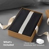 image:imageBedsure Duvet Cover Queen Size 1Pc Soft Double Brushed Bedding Black02  Black
