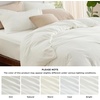 image:imageBedsure Duvet Cover Queen Size 1Pc Soft Double Brushed Bedding Black02  Cream White