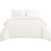 image:imageBedsure Duvet Cover Queen Size 1Pc Soft Double Brushed Bedding Black02  Cream White